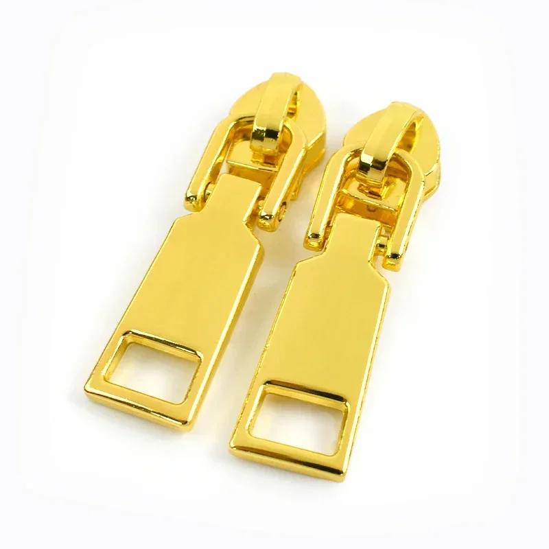 5-30Pcs Meetee 5# Nylon Zipper Puller Down Jackets Bags Zippers Sliders Garment Zips Head Repair Kits DIY Sewing Accessories