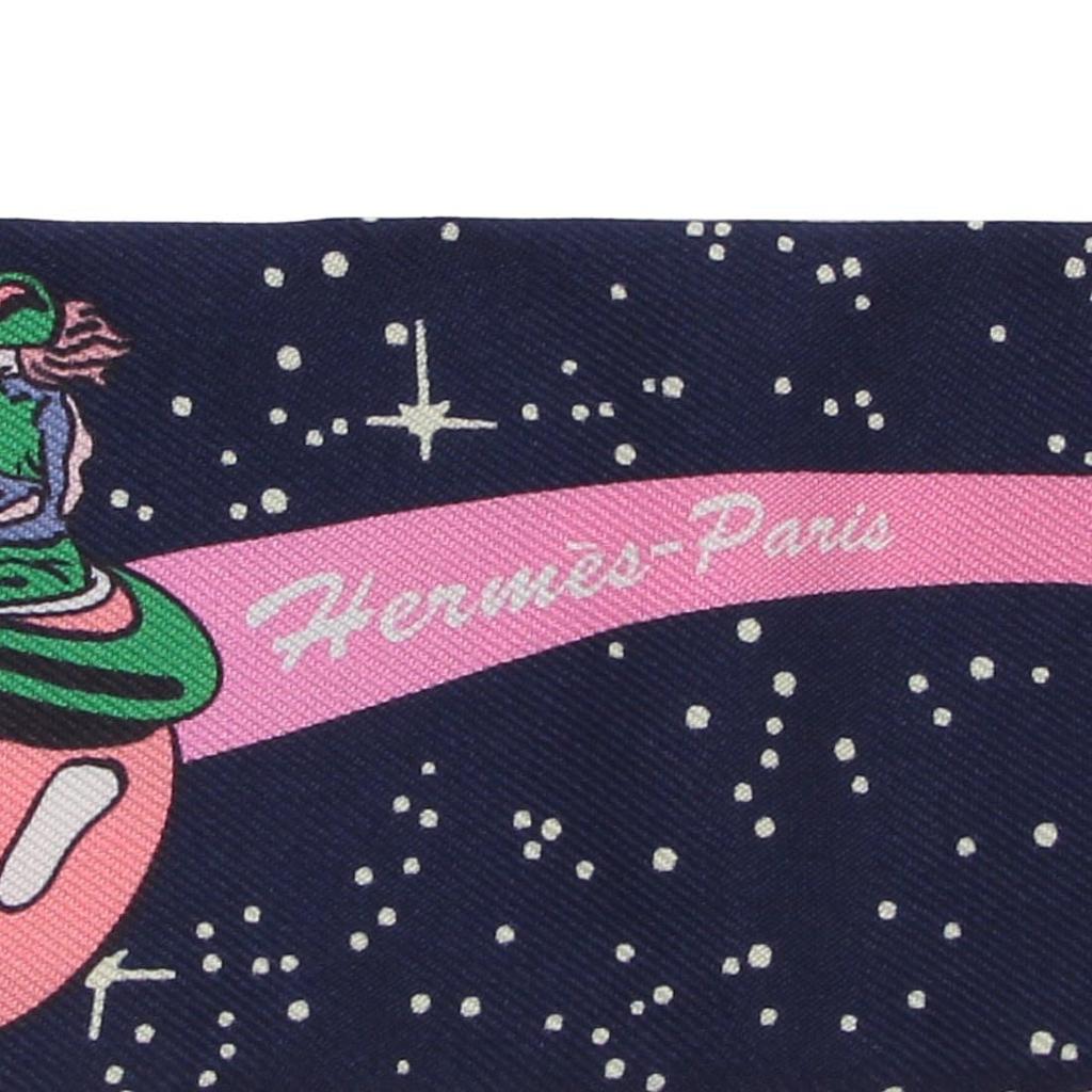 Scarf Bandana Twilly Multicolor Navy H063573 S 05 [Hermes] Women's [Item]