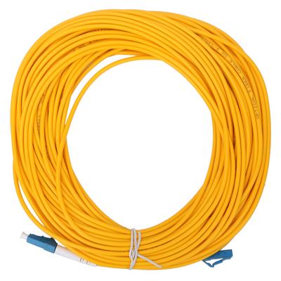 20m LC/UPC To LC/UPC Single Mode 3mm Fiber Optic Patch Cable Cord