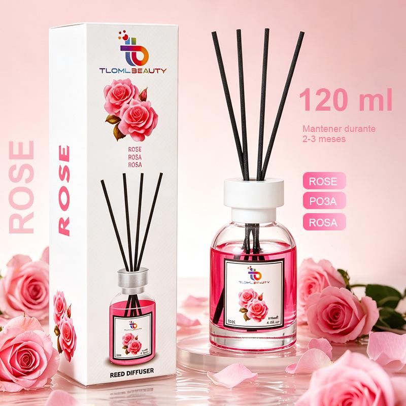 Large Capacity Flameless Rattan Aroma Diffuser & Air Freshener 120ML