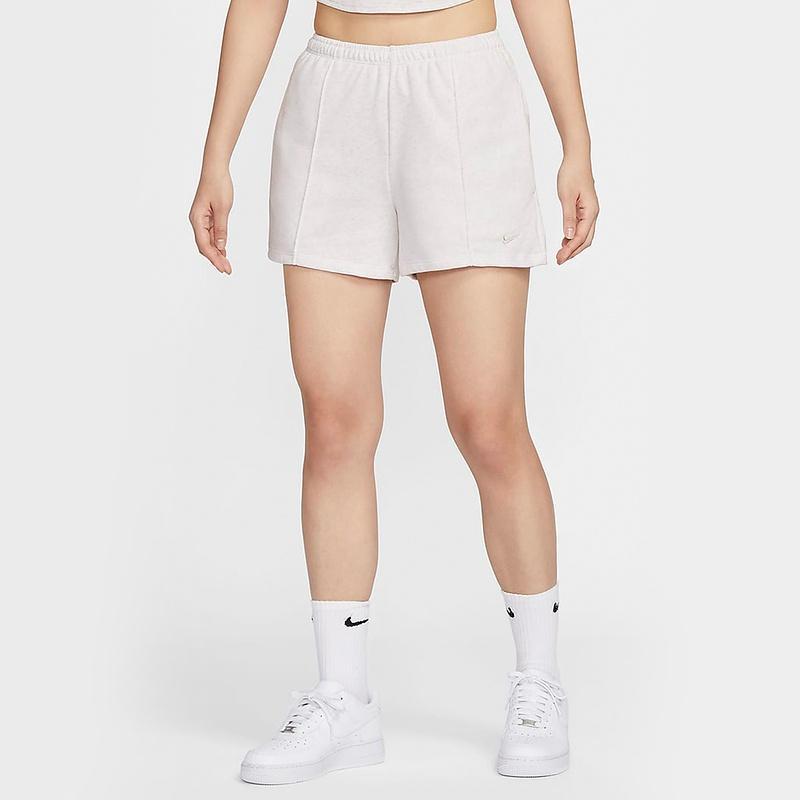 Nike Sportswear Chill Terry Casual Shorts Women's White HF6941-051