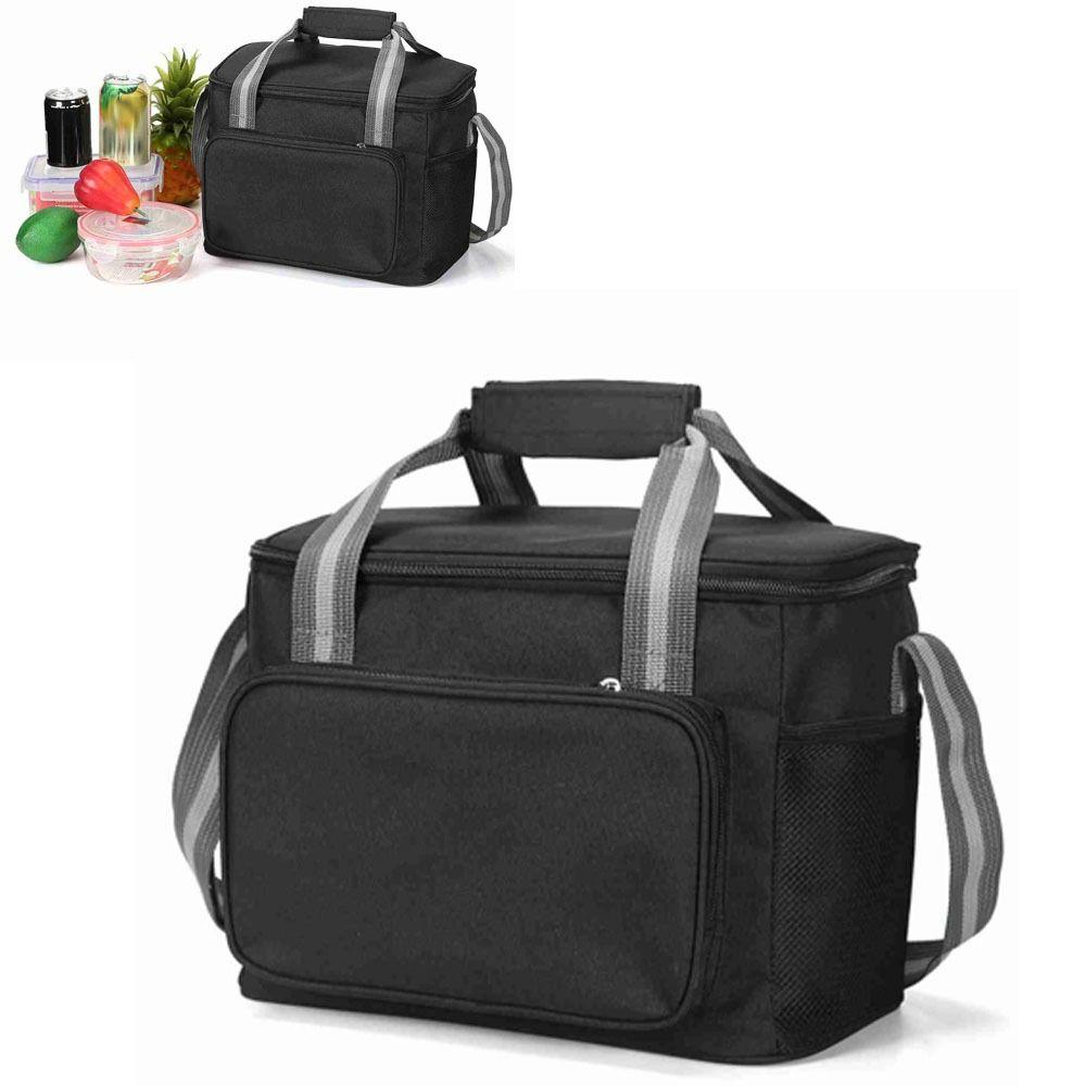 Leakproof Insulated Cooler Bag Oxford Fabric Soft Cooler Tote Durable Thermal Bag Picnic