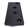 Front Bumper License Plate Bracket Mounting Kit with Screws Replacement for Chevy 2018 2021 23320630 US Version