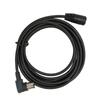 9.8ft 90 Degree MIDI Din Extension Cable Plug and Play Right Angle Adapter  Electric Piano