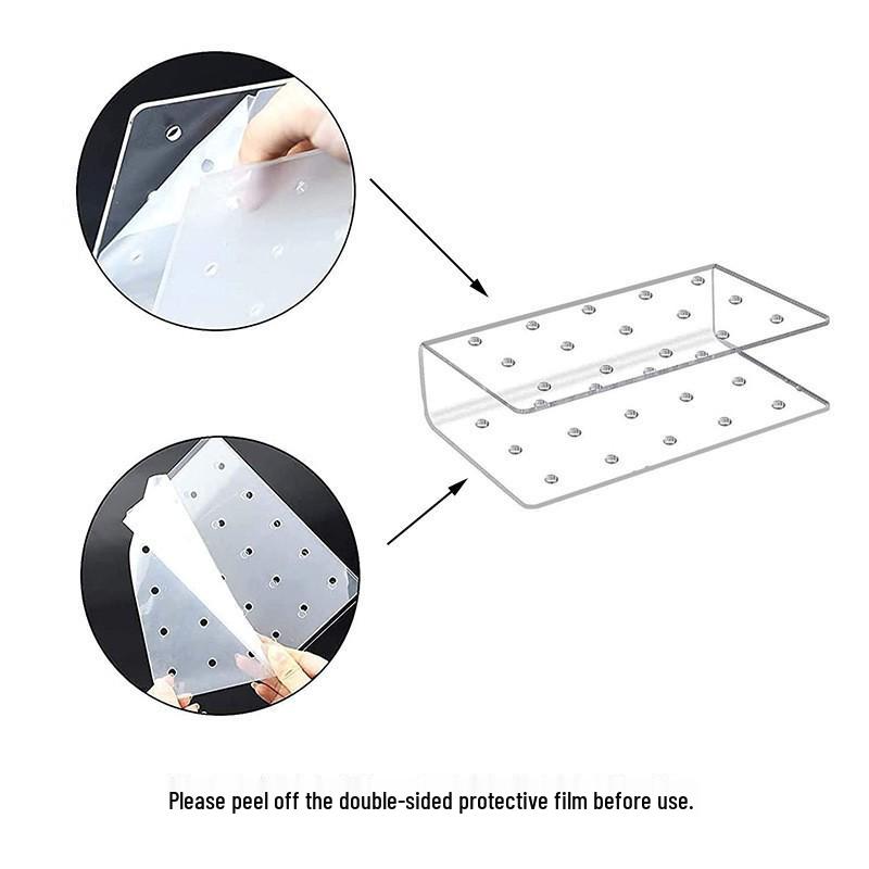 Transparent Acrylic 15-Hole Lollipop Display Stand for Weddings and Parties