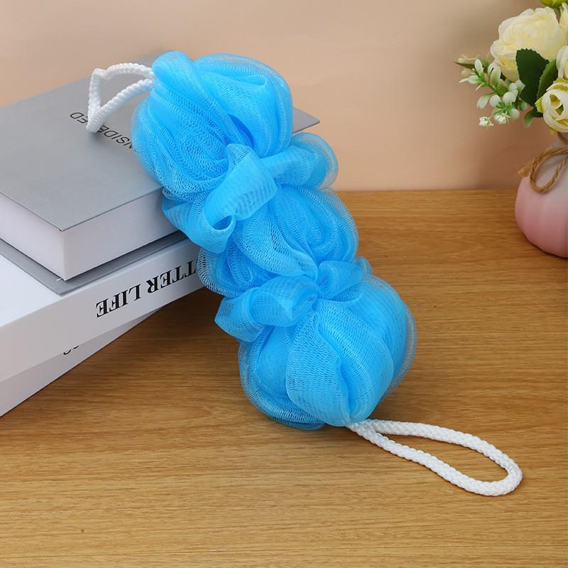 Premium Long Bath Scrubber - Soft Foam Shower Towel & Back Brush