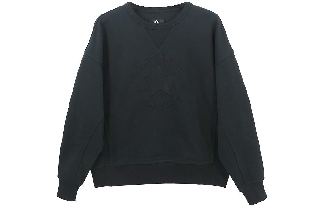Толстовка Converse женская черная 10019811-A06 XXL