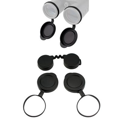 1 Juego Cubiertas Antipolvo de Silicona para Oculares para Telescopios con Diámetro Interior 42-45mm y Tapas para Objetivos 52-55MM