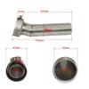 Motorcycle Accessories Exhaust Cylinder Plug Muffler Tool Stainless Steel Lengthened Reduce Sound