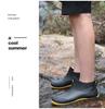 Men's Low-Cut Non-Slip Rain Boots - Water Shoes for Outdoor Wading