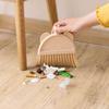 Juego de escoba y recogedor pequeños para niños, herramienta de barrido de aprendizaje, Kit de escoba para el hogar, dormitorio, cocina, juguete de limpieza