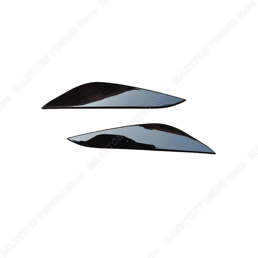 For Tesla Model Y      ABS Evil Eyebrows Car Headlight Eyelids Lids Body Kits Tuning Accessories 3D Stickers
