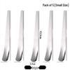 Stainless Steel Flat Head Dessert Spoons
