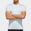 Adidas Training Sports Short Sleeve T-Shirt Men Tops Light-Sky-Blue GM5067