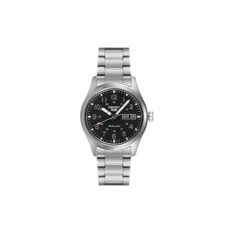 SEIKO 5 100m Water Resistant Mechanical Movement Stainless Steel Strap Watch Men s Watches SRPG27K1 SRPG27K1