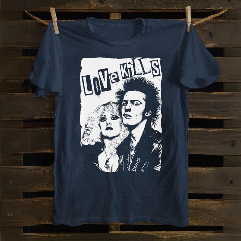 The Bands Lead Singer Sid And Nancy Rock American Shortsleeved Summer Mens And Womens Pure Cotton Tshirts