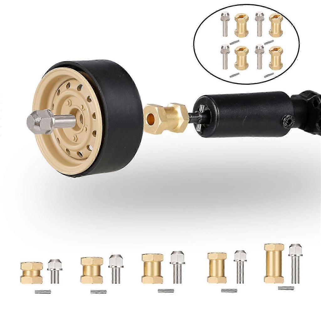 4Pcs 12mm Wheel Hex Hub Adapter Upgrade Parts Replaces Parts Accessories for Axial SCX10 for HSP Trunk DIY Accessories Spare Parts