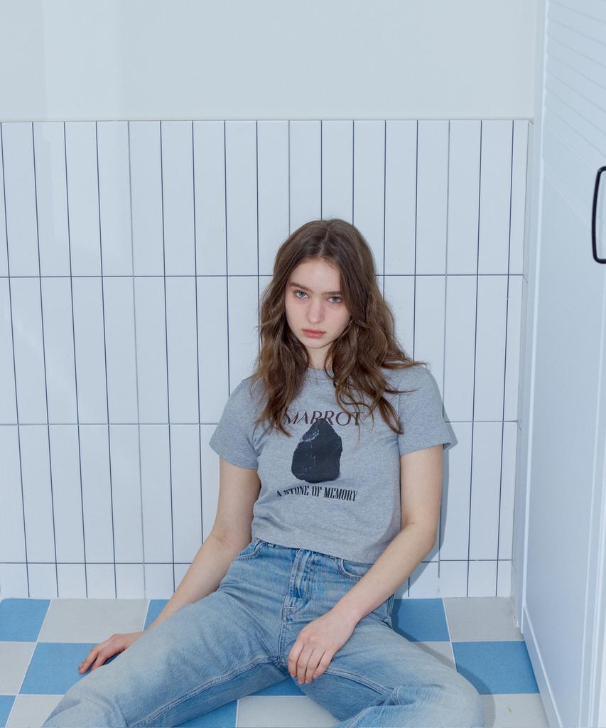 MARROT Stone Crop T-Shirt_Gray