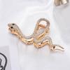 Hair Claw Clip Princess Snake Theme Hair Claw Clamp Lovely Snake Hair Grip Barrettes Strong Hold Hairpin for Girls
