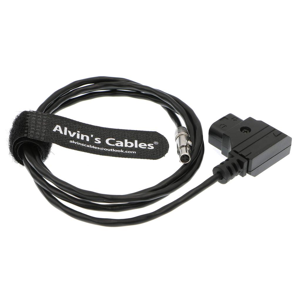 Alvin's Cables Odyssey 7Q Monitor Power Cable, 3-pin Female to D-tap P-tap Cord