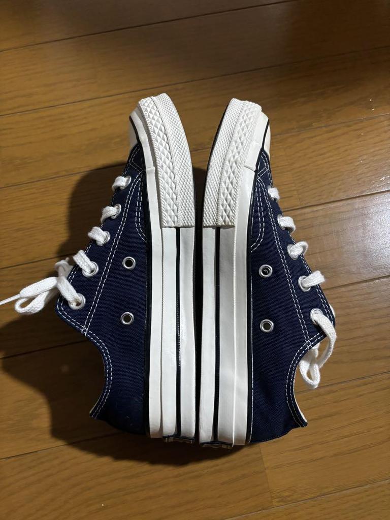 [USED] Similar Converse Chuck Taylor CT70, Korea Exclusive, Authentic, Size 22.5, Navy
