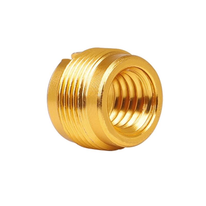 2 Pieces Mic Thread Adapter Set Mic Stand Adapter 3/8 Female To 5/8 Male Screw Adapter Replacement Holder Adapter