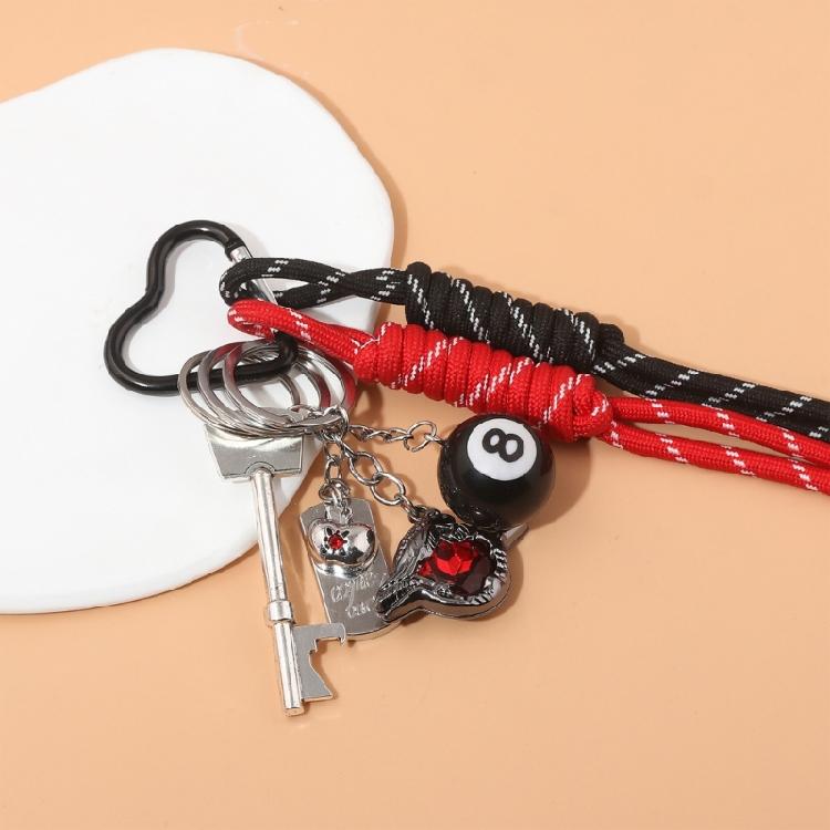 Lightweight Rope Keychain Pendant Accessory Fashionable Hanging Decoration For Purses Backpacks Handbag Accessories