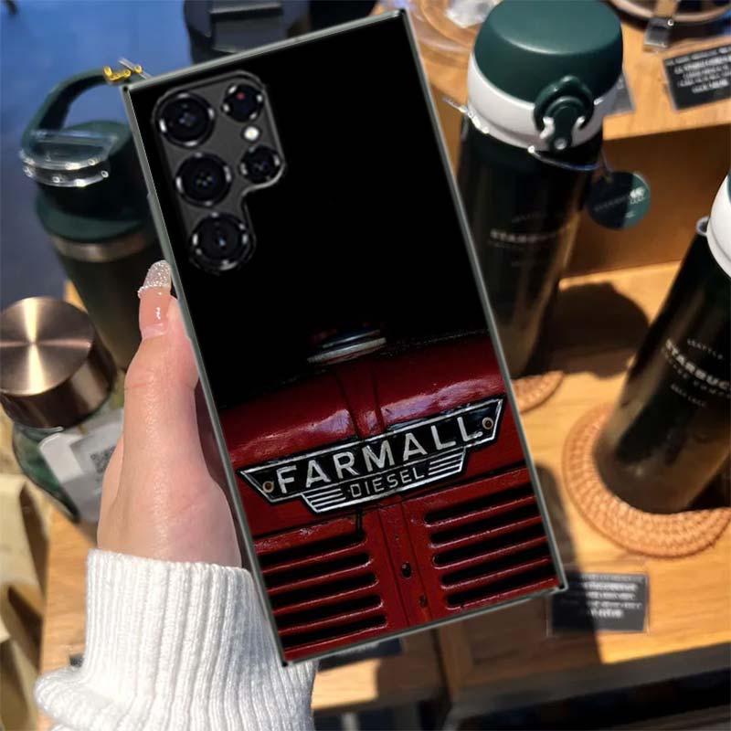 T-Tractor Farm Cases Phone Case for Samsung Galaxy S26 Ultra S25 Edge S24 S23 FE S21 Plus S20 S22 S10 Cover TPU Capa Shell Shock