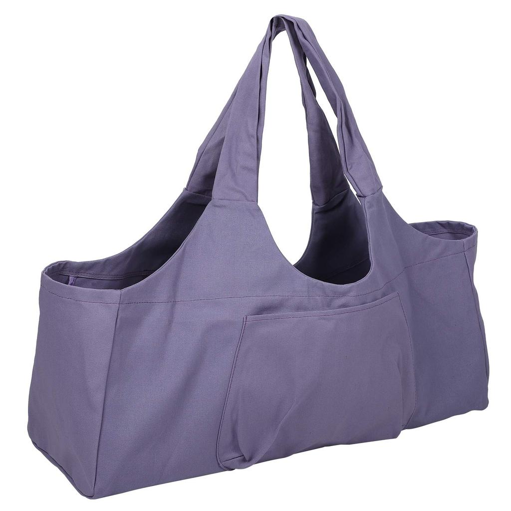 Yoga Mat Tote Large for for Stylish Bag, Bag, Capacity, Lightweight, Durable, Travel, Women, (purple)
