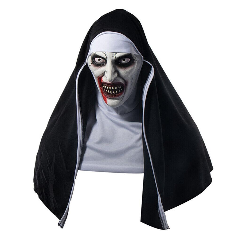 Party Cosplay The Nun Mask Artă Măști din latex Costume de Halloween Recuzită Piesa facială