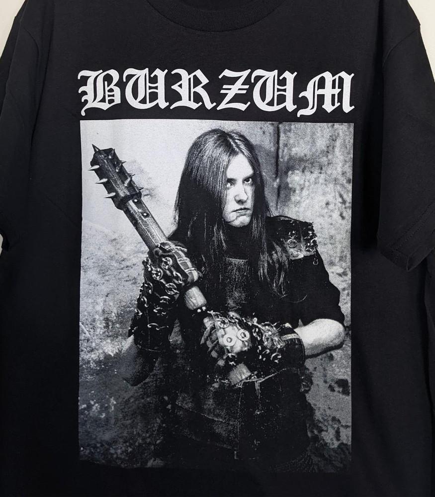 

футболка Varg Vikernes VTG черная с коротким рукавом S-5XL унисекс XXXXL