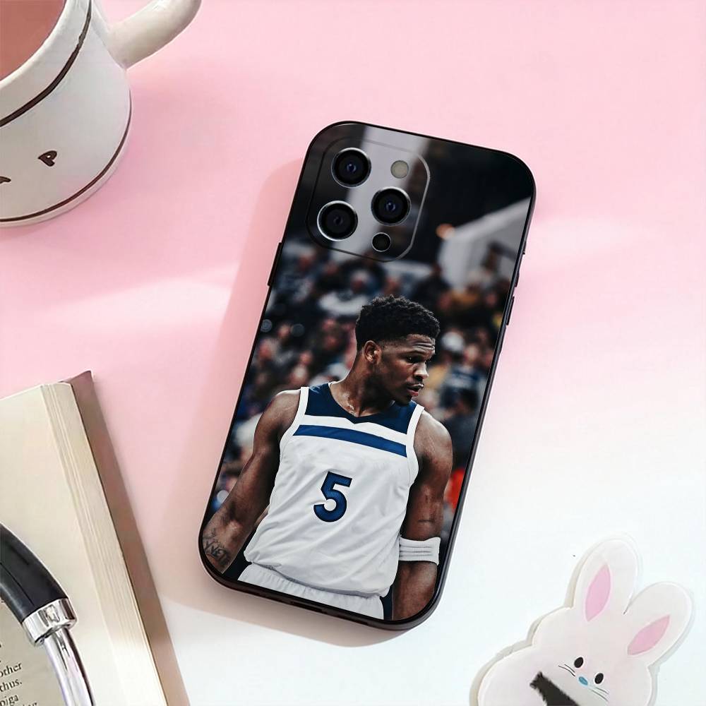 A-Anthony E-Edwards Antman  5   Phone Case For iPhone 17,16,15,14,13,12,11 Plus,Pro Max,Soft Silicone Black Cover