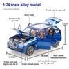 1:24 Scale 325LI X5 Model Car Toy Music Light Shock Absorption High Simulation Cars Models Alloy Diecast Toys for Kids Gifts