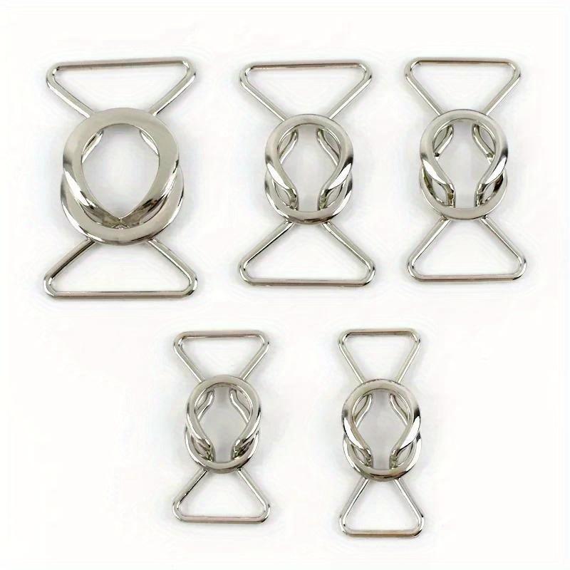 5Pcs 20-40mm Metal Buckles Women Coat Waist Buckle for Dress Bags Clothes Belt Clasp DIY Garment Decorative Accessories