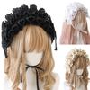 Beautiful Gothic Maid Headpieces Bowknot Headpiece Cosplay Headbands Perfect for Parties Weddings and Photoshoots
