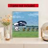 Seattle Seahawks Personalized Name Round Diamond Painting Kit Diamond Embroidery Painting Rhinestones Mosaic Frameless Handwork Decoration Arts
