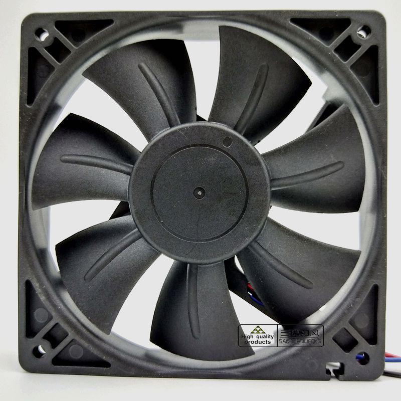 12CM 12025 12V 0.45A Industrial DC Cooling Fan for Computer Case
