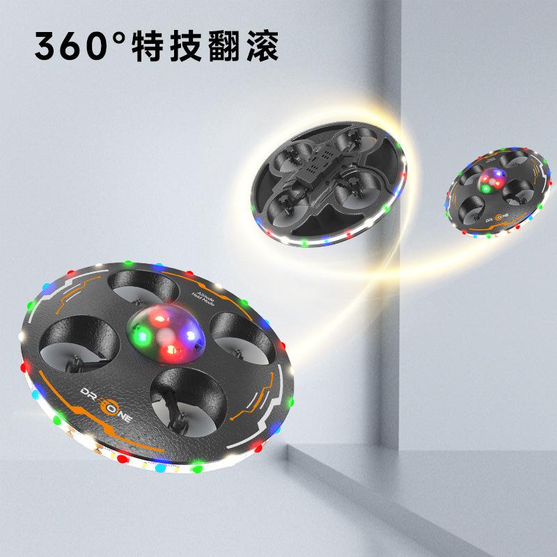 Suspension UFO Aircraft Foam Remote Control Flying Saucer Fall-resistant Luminous Children's Toy Drone