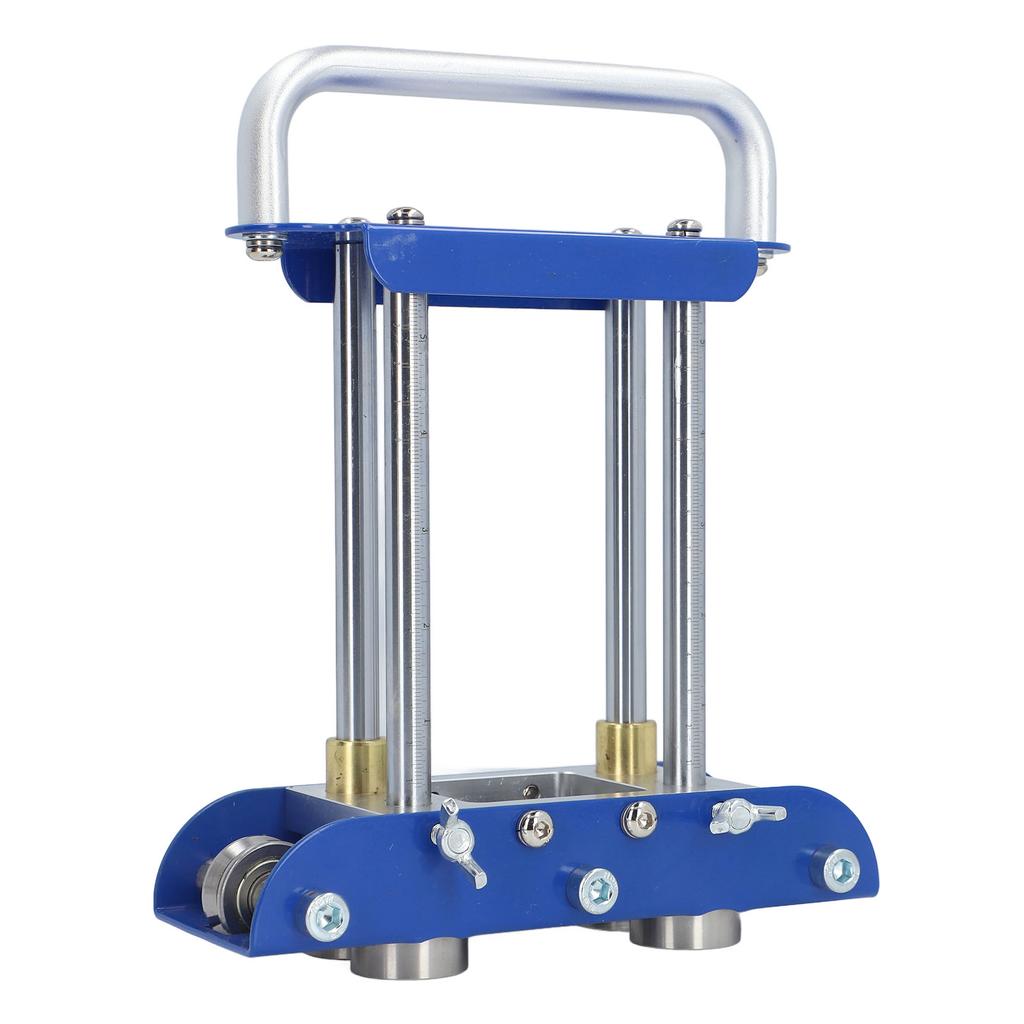 3 Station Edge Roller with Shears Sheet Metal Manual Tool 0‑90 Degree Angle Roll Bending Machine for