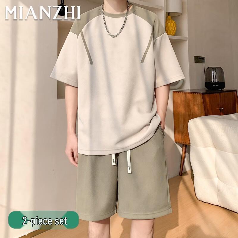 

Men s Summer Casual T-shirt & Shorts Set 4XL