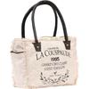Canvas Hand Bag & Cowhide Tote Bag Radiant Upcycled Canvas & Cowhide Leather Bag for Women