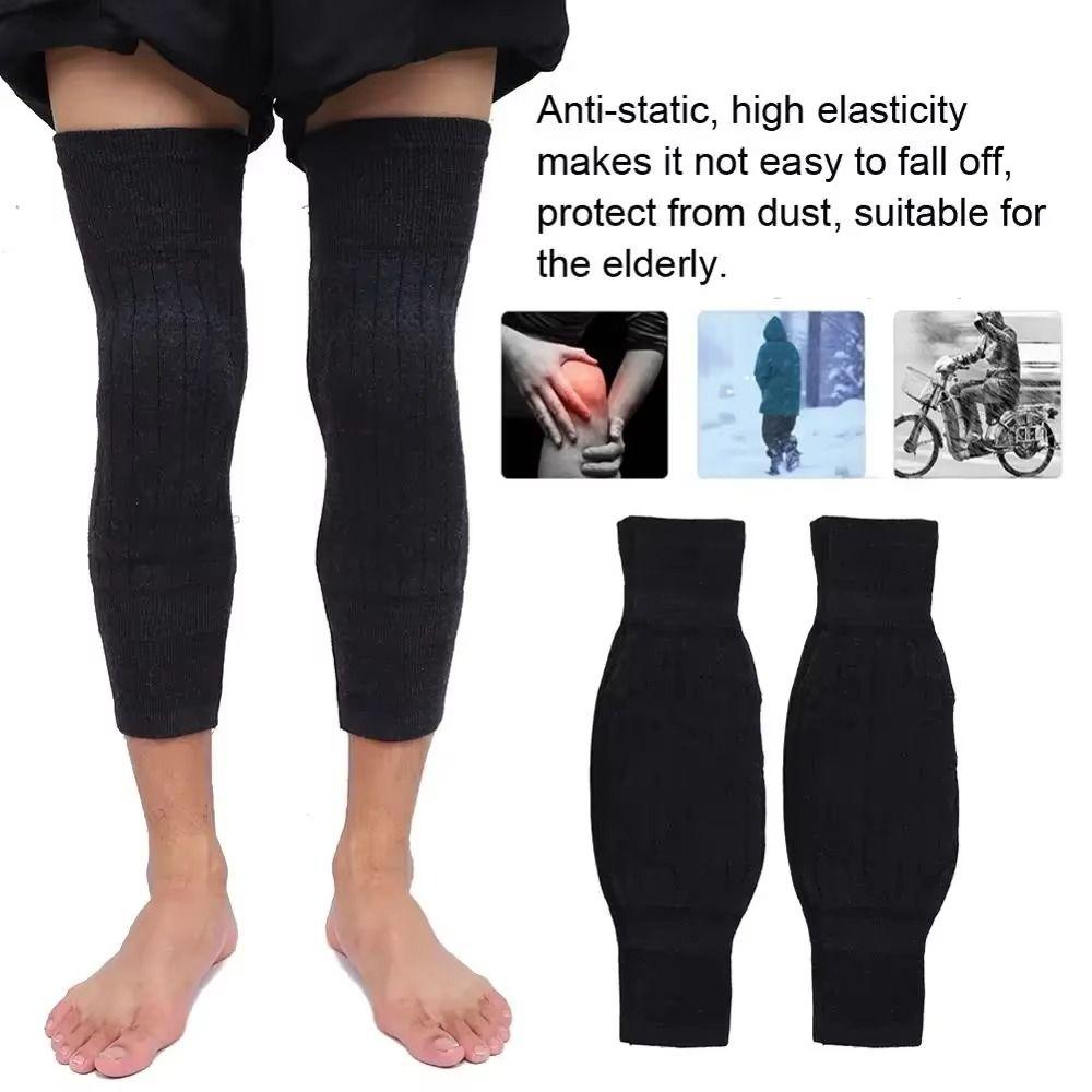 Elastic Warm Knee Pads Cold-proof Winter Knee Brace Thick Knee Protector Arthritis
