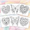 1pc,30 Sheet Adult Drawing Book8.3x 8.3 In100gsm Thick Paper for Soothing, Anxiety and More, Perfect for Many Holiday Gifts!