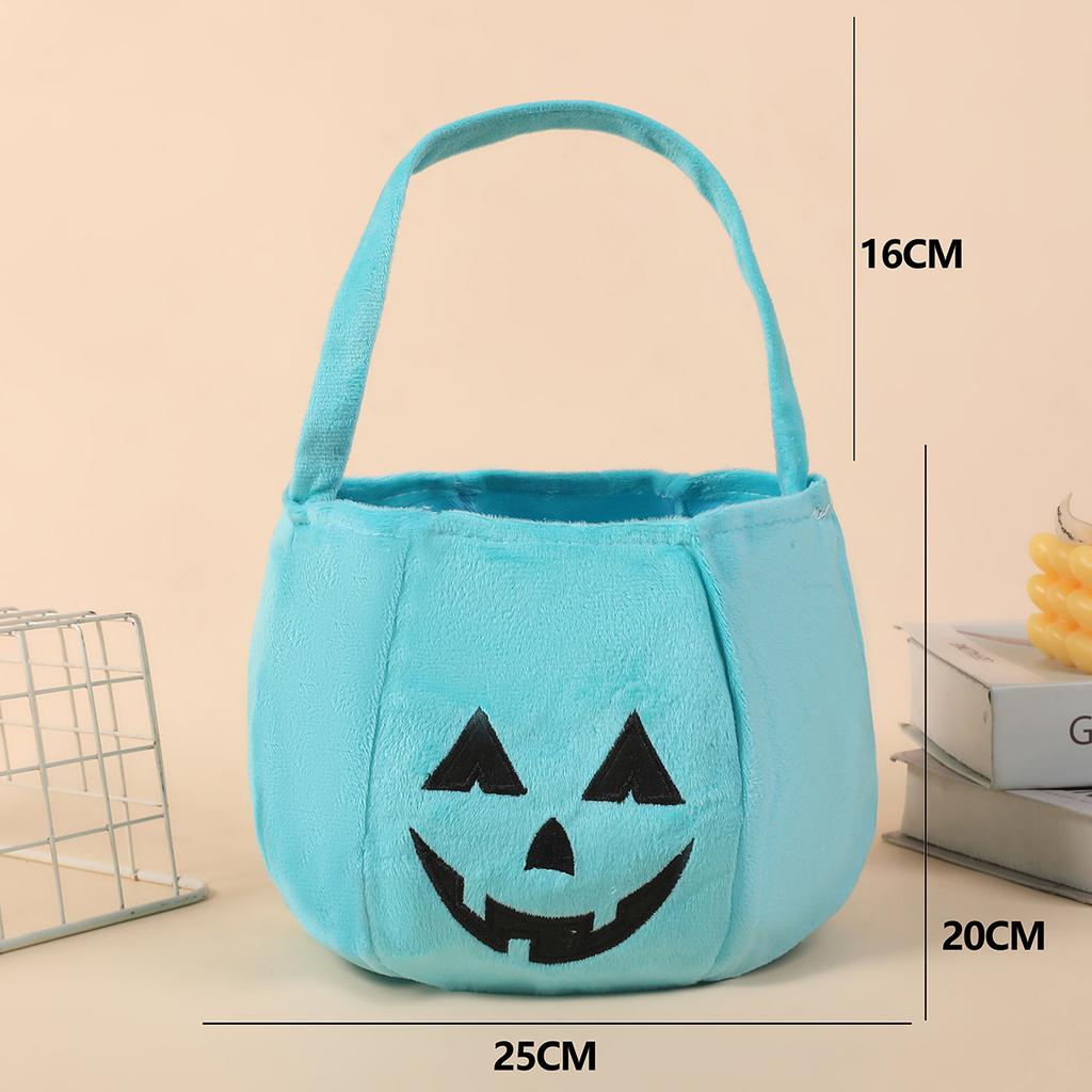 Halloween Pumpkin Bag for Collecting Candies, Ghost Party Costume for Enhancing Festive Atmosphere, Decoration with Candies, Ghost Festival