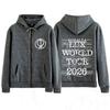 Singer Rosalia Lux Album Tour Print Graphic Zipper Hoodie Men Women Fashion Pullover Long Sleeves Tracksuit