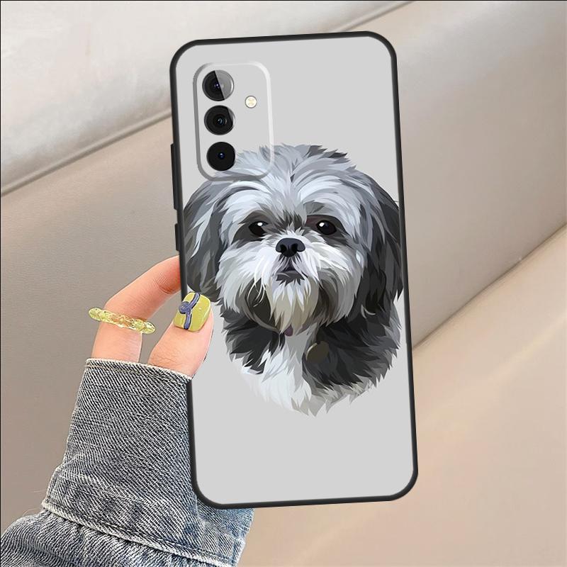 

Cartoon Shih Tzu Dog Case For Samsung Galaxy A35 A15 A55 A53 A33 A13 A36 A56 A26 A16 A22 A32 A52 A54 A34 A05 A06 Samsung A54 5G