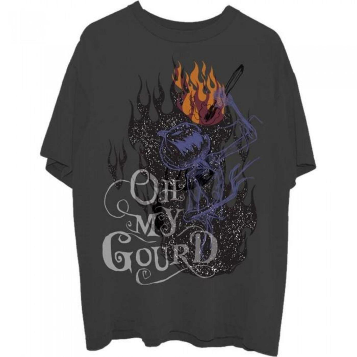 Nightmare Before Christmas Unisex Adult Oh My Gourd T-Shirt S чёрный