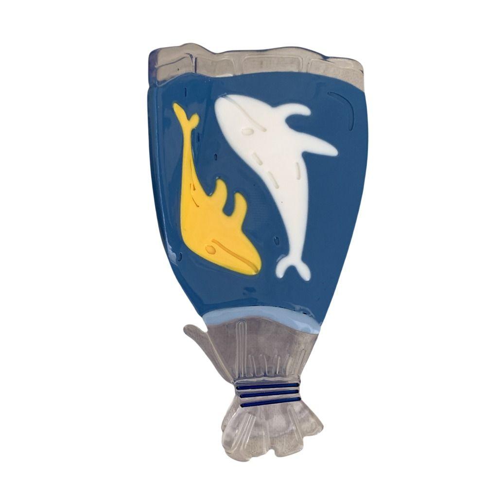 

Морская серия «Морская звезда» Зажим-акула Акриловый Ацетат Целлюлозы Заколка для волос Зажим-акула-кит Лето style3