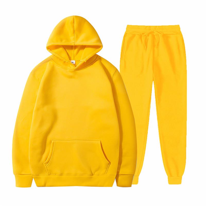 Unisex Fleece-Lined Thick Hooded Jacket - Solid Color, Trendy Autumn/Winter Style, Custom Logo Printing