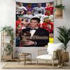 Cristiano Ronaldo Decor de Perete Personalizat cu Numele Tău Tapiserie Artă Pentru Comemorare Animale de Companie Petrecere de Ziua de Naștere Nuntă Fundal Cadou de Familie